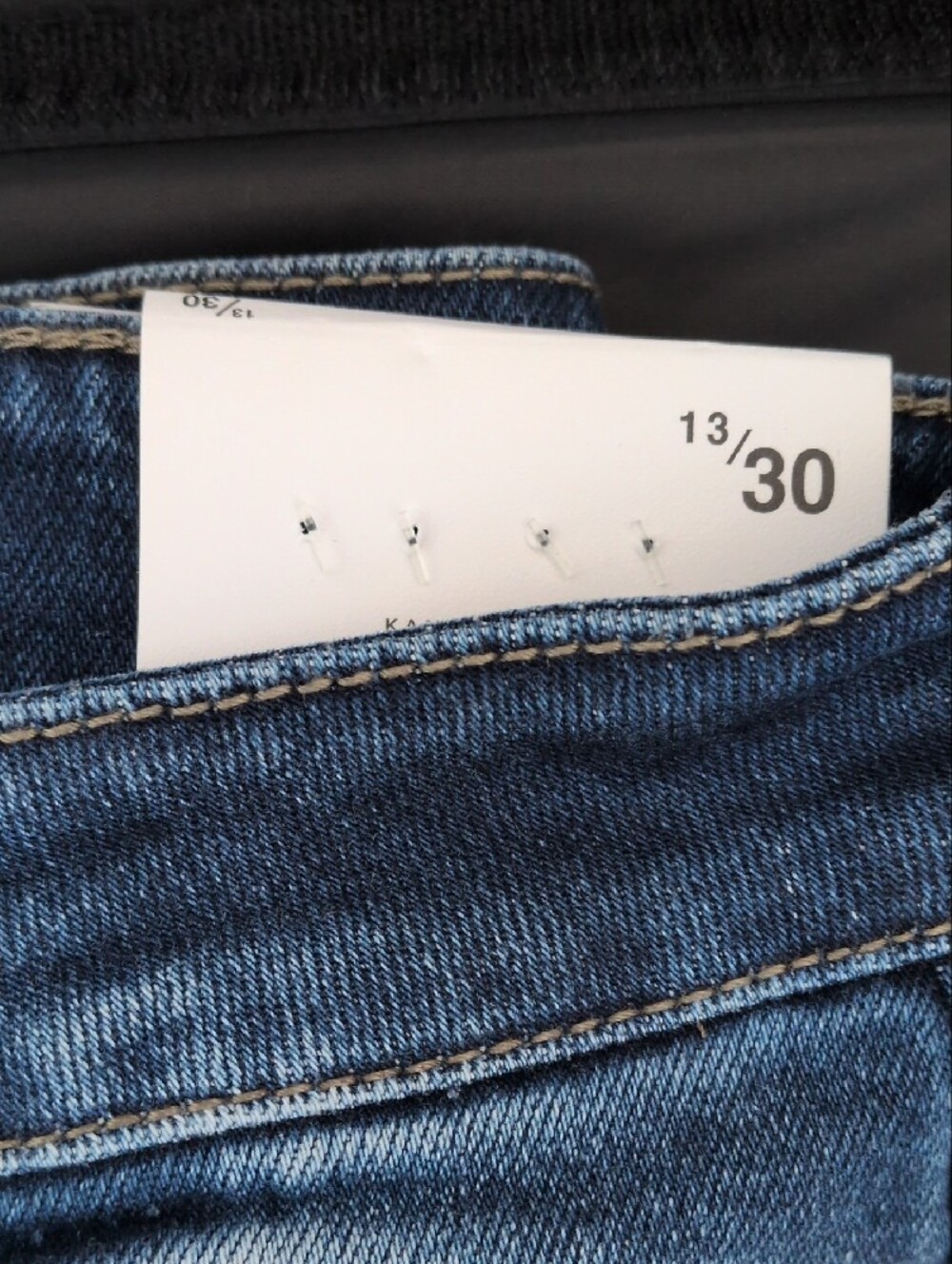KanCan Dark Indigo High-Rise Skinny Jeans NWT! - Picture 2 of 9